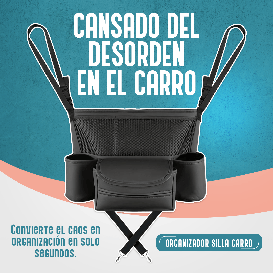 Organizador Multifuncional para Silla de Carro